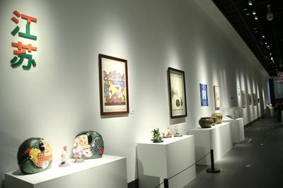 丹青共繪江南韻 長三角藝術融合交流展，一展盡覽滬蘇浙皖文化魅力